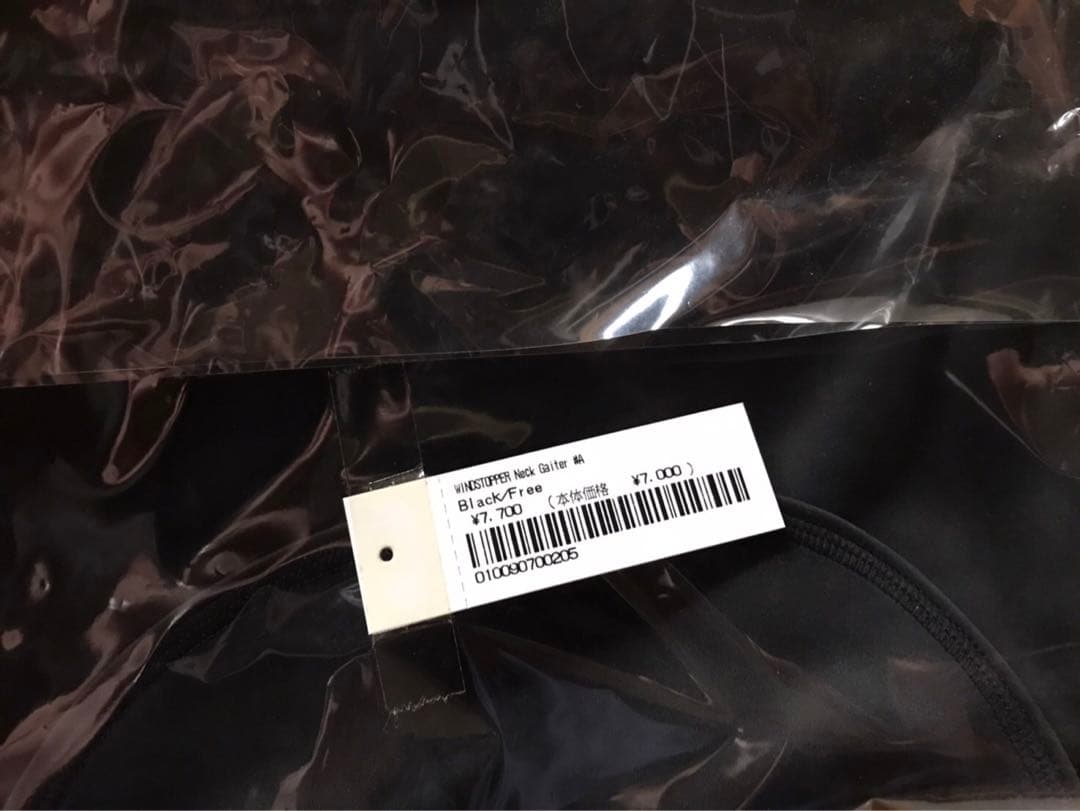 シュプリームネックウォーマー正規品supreme BLACK