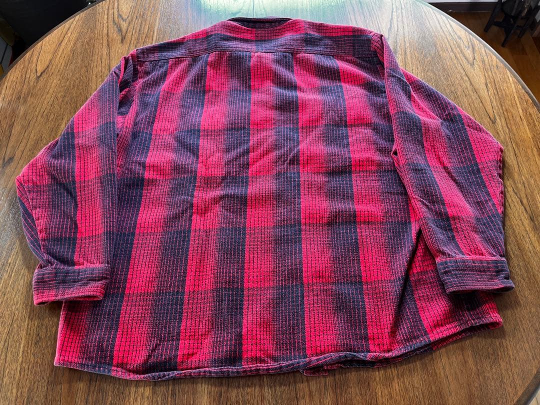 90's FIVE BROTHER ネルシャツ　ファイブブラザー　ヘビネル