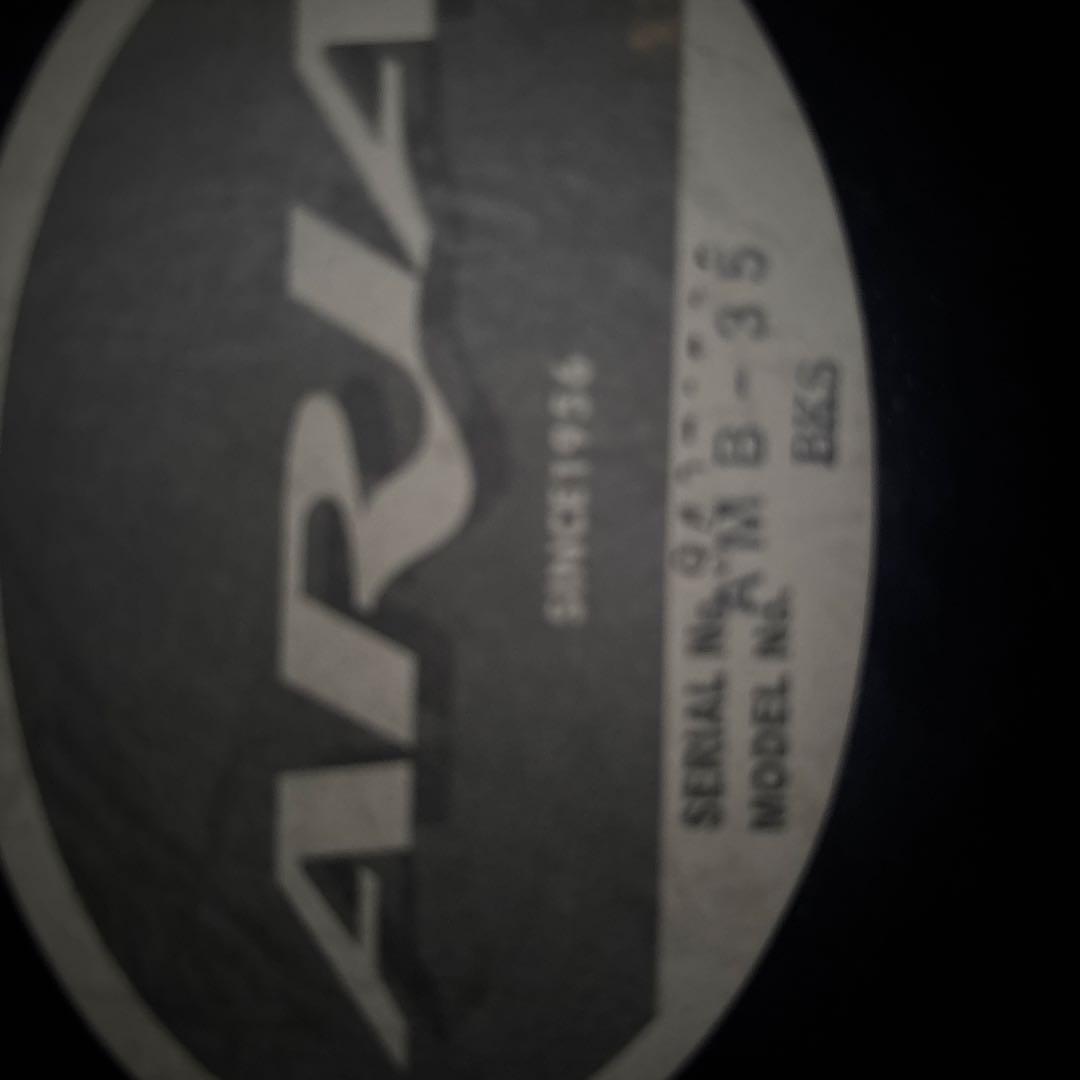 ARIA B-35 エレアコギター ブラック