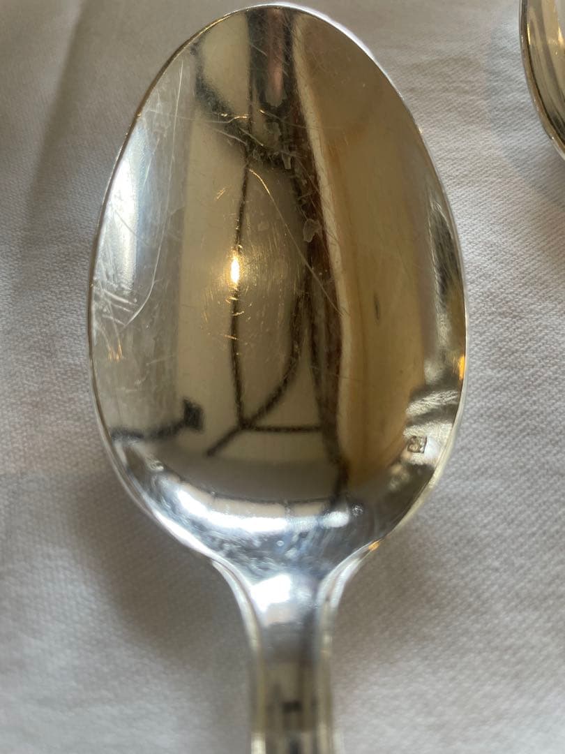 【シルバー刻印あり】スプーン6本セット