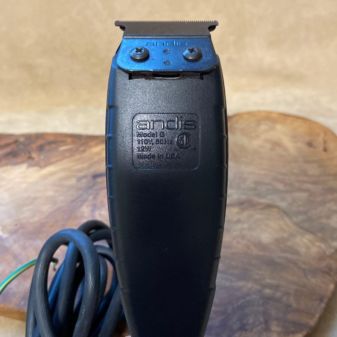 andis T-OUTLINER BLACKOUT 限定版 替刃 変圧器付き