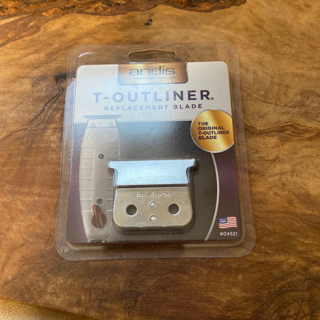 andis T-OUTLINER BLACKOUT 限定版 替刃 変圧器付き