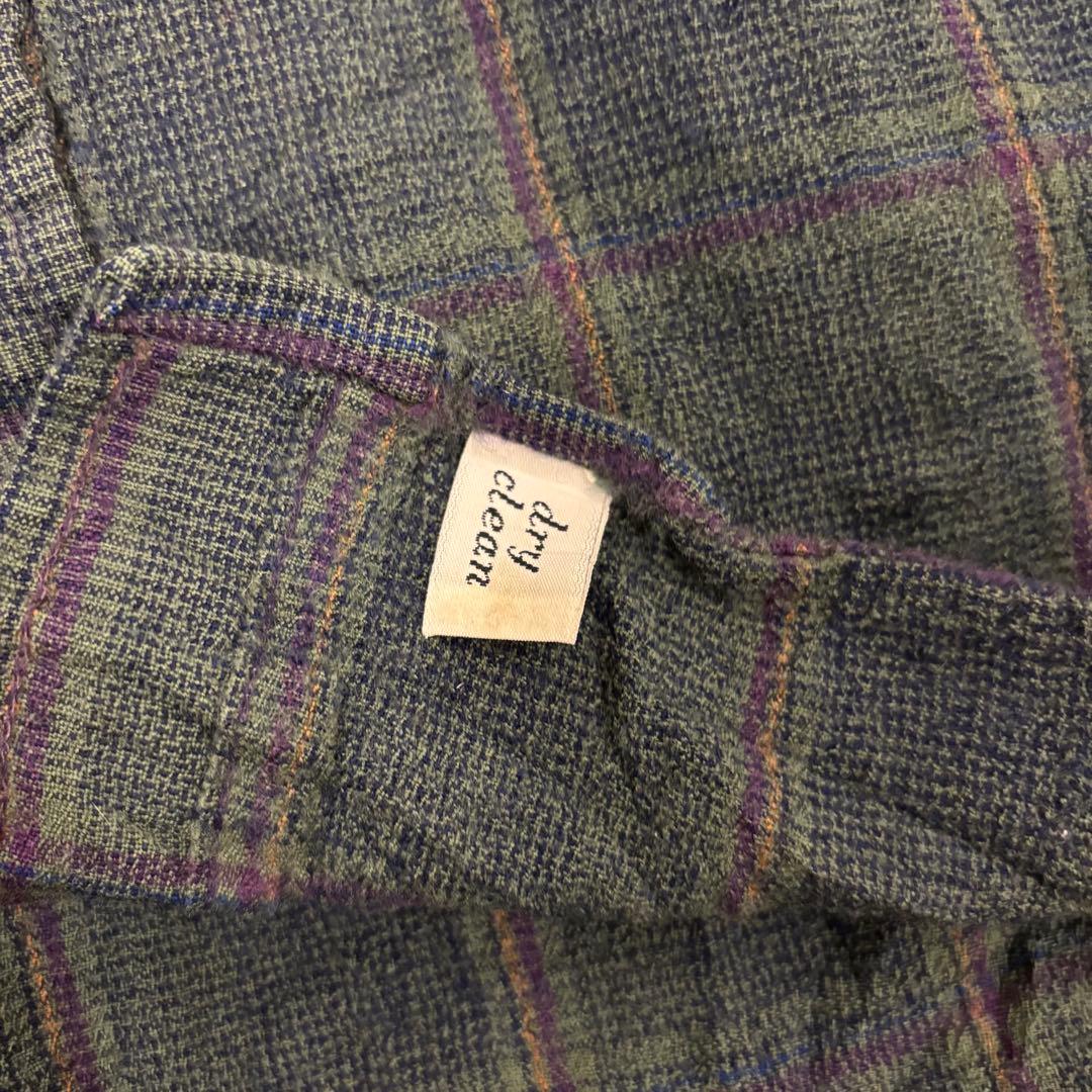 ス*ー様 80s PENDLETON ウールシャツ チェック USA製 ビンテー