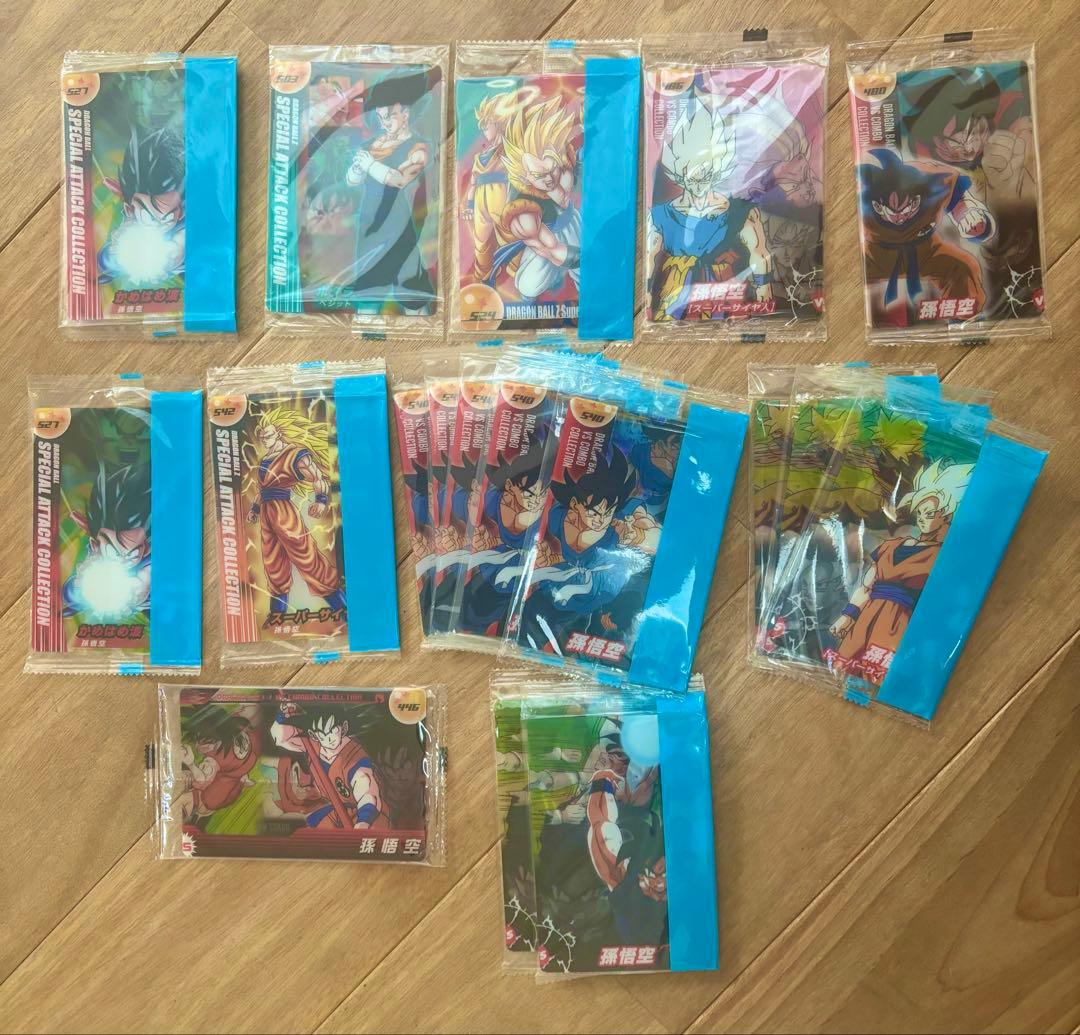 ドラゴンボール 3D 森永ウエハーカード 約79枚セット