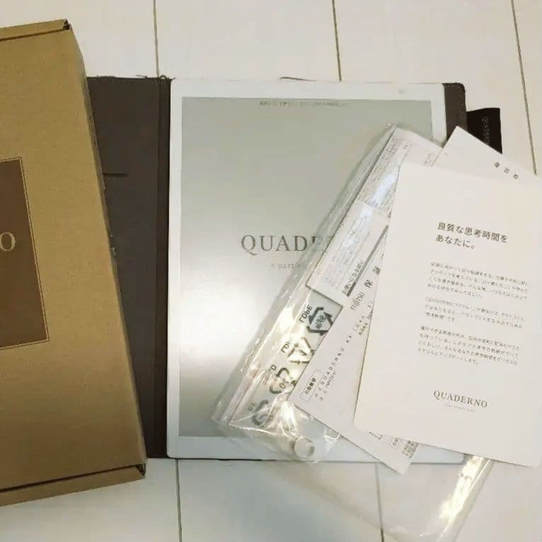 QUADERNO A4 (Gen. 2) 純正カバー クアデルノ 電子ペーパー