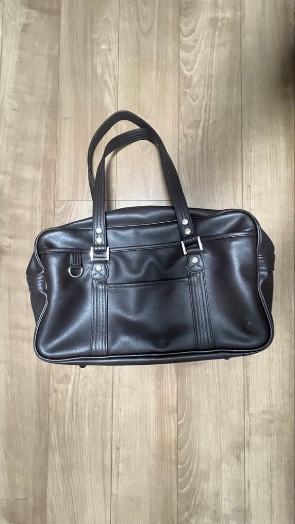 EASTBOY(イーストボーイ）合皮スクバ ブラウン×ブラウン