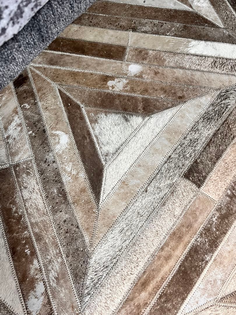 ハラコ パッチワークラグ ボーコンセプトACTUS系165×235