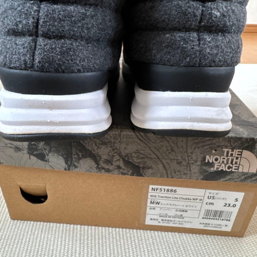 ノースフェイス　ヌプシチャッカブーツ23cm 中川政七商店　プリットhau