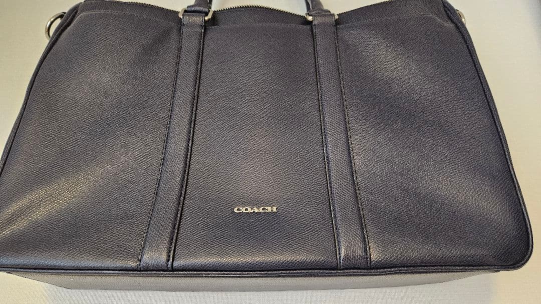 【超美品 あと1日】COACH メトロポリタン ダブルファスナービジネスバッグ