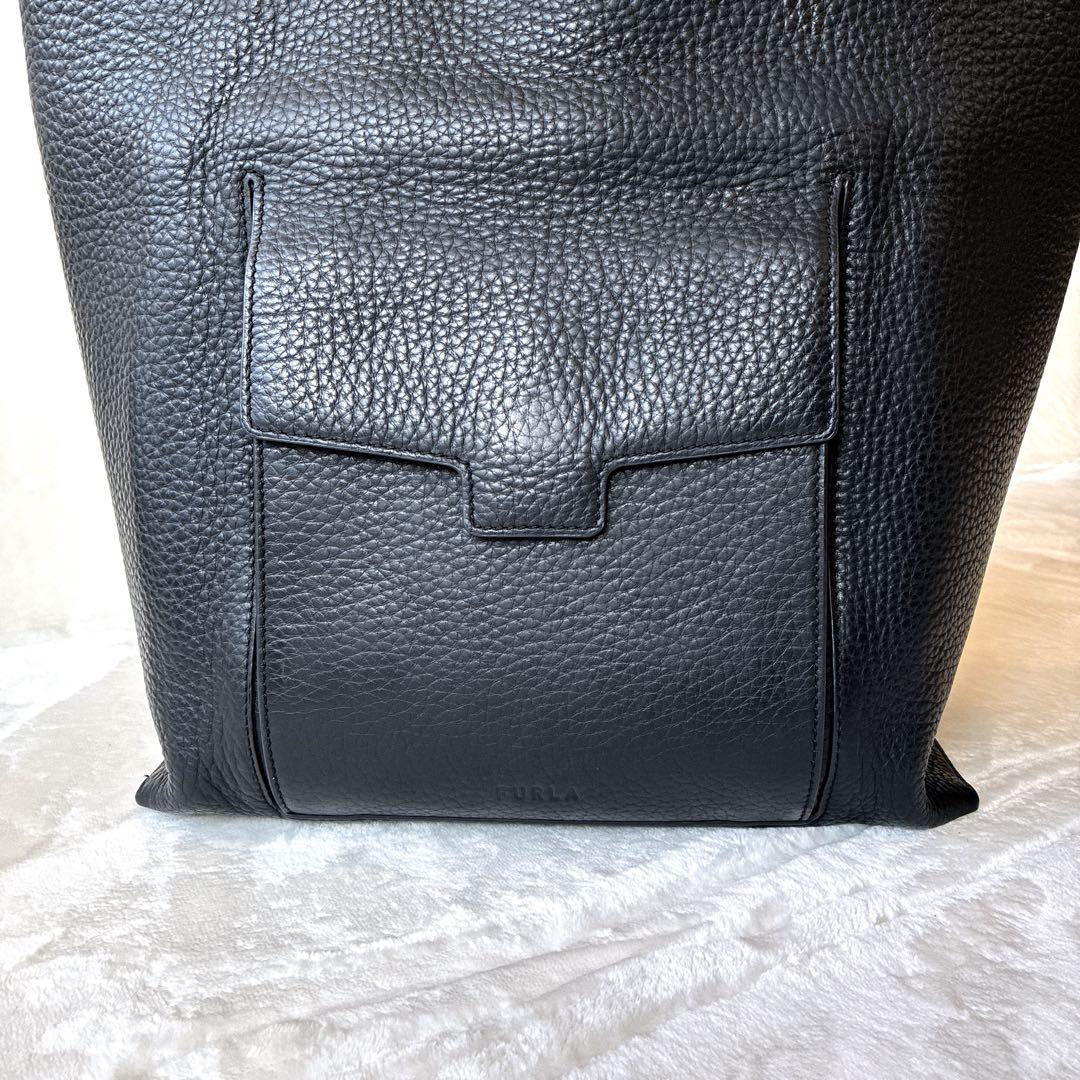 フルラ FURLA MAN ENEA トートバッグ A4可 大容量 通勤通学 黒