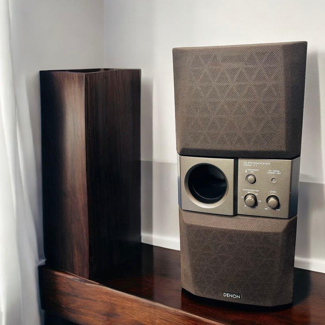 デノン DSW-11 サブウーファー ウーファー オーディオ機器 アンプ内蔵