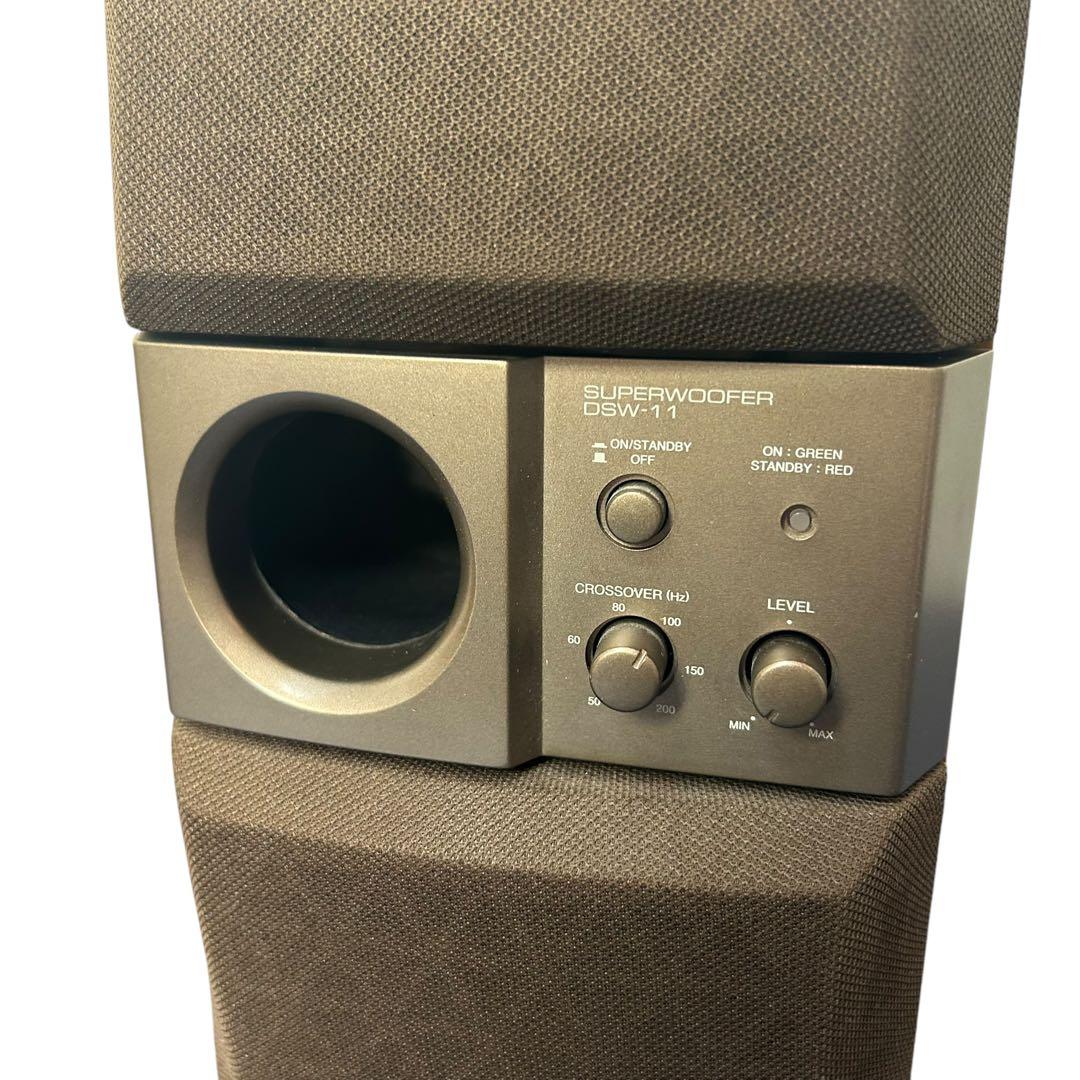 デノン DSW-11 サブウーファー ウーファー オーディオ機器 アンプ内蔵