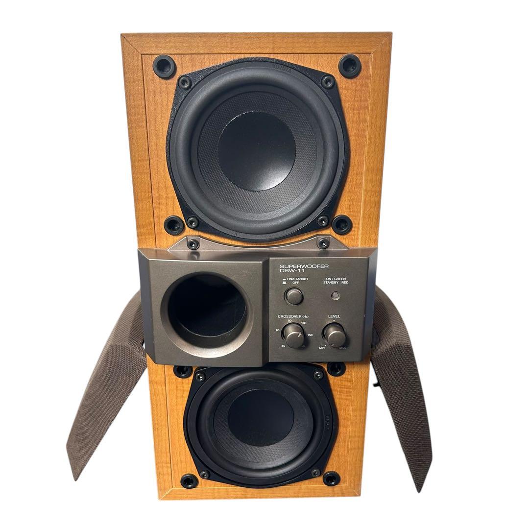 デノン DSW-11 サブウーファー ウーファー オーディオ機器 アンプ内蔵
