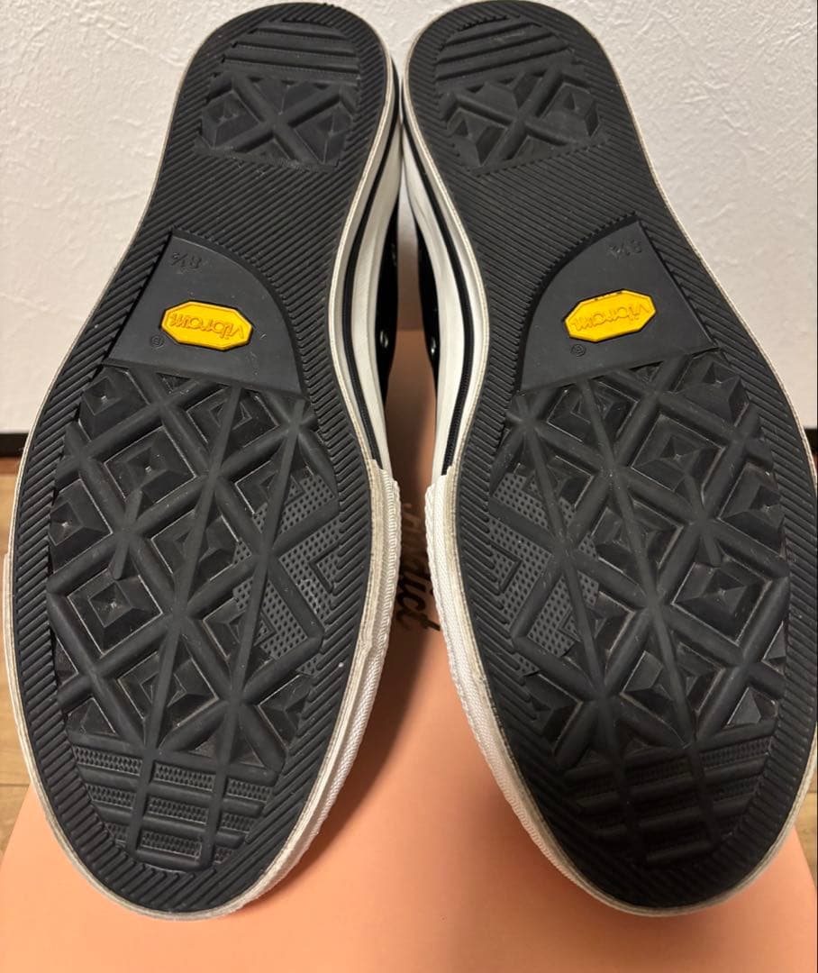 美品CONVERSE CHUCK TAYLOR LEATHER HI BLACK