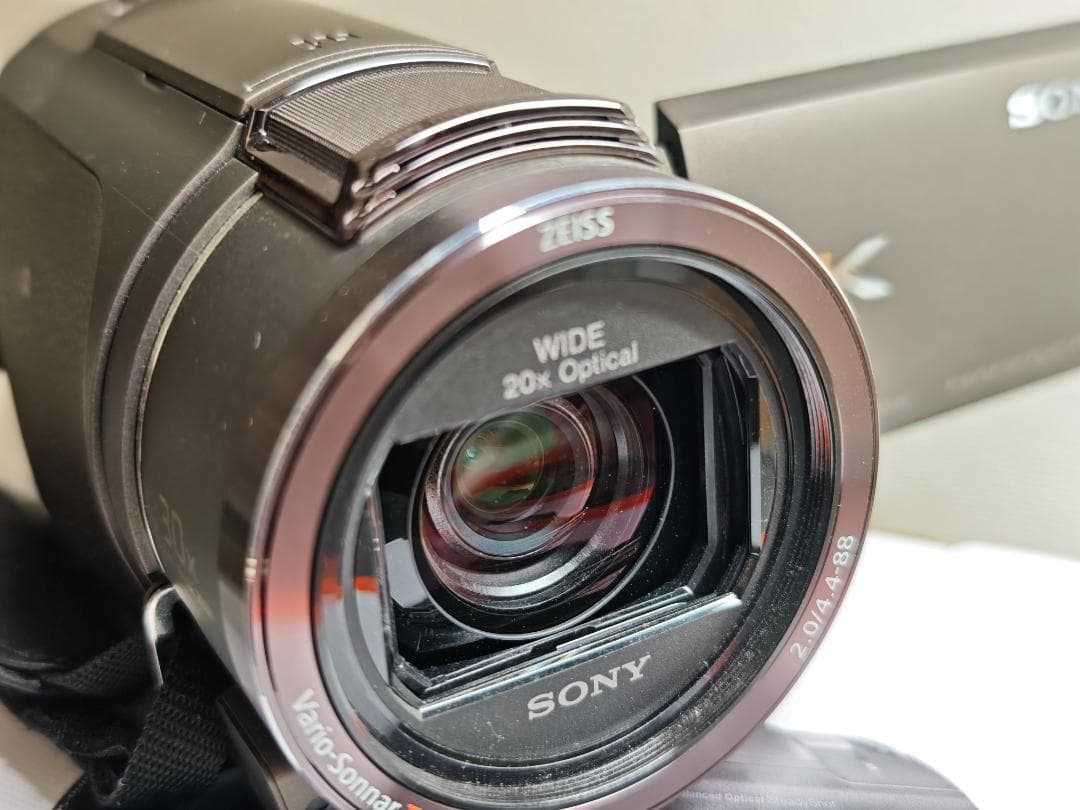 動作確認済み！SONY FDR-AX45A 4Kビデオカメラ 本体
