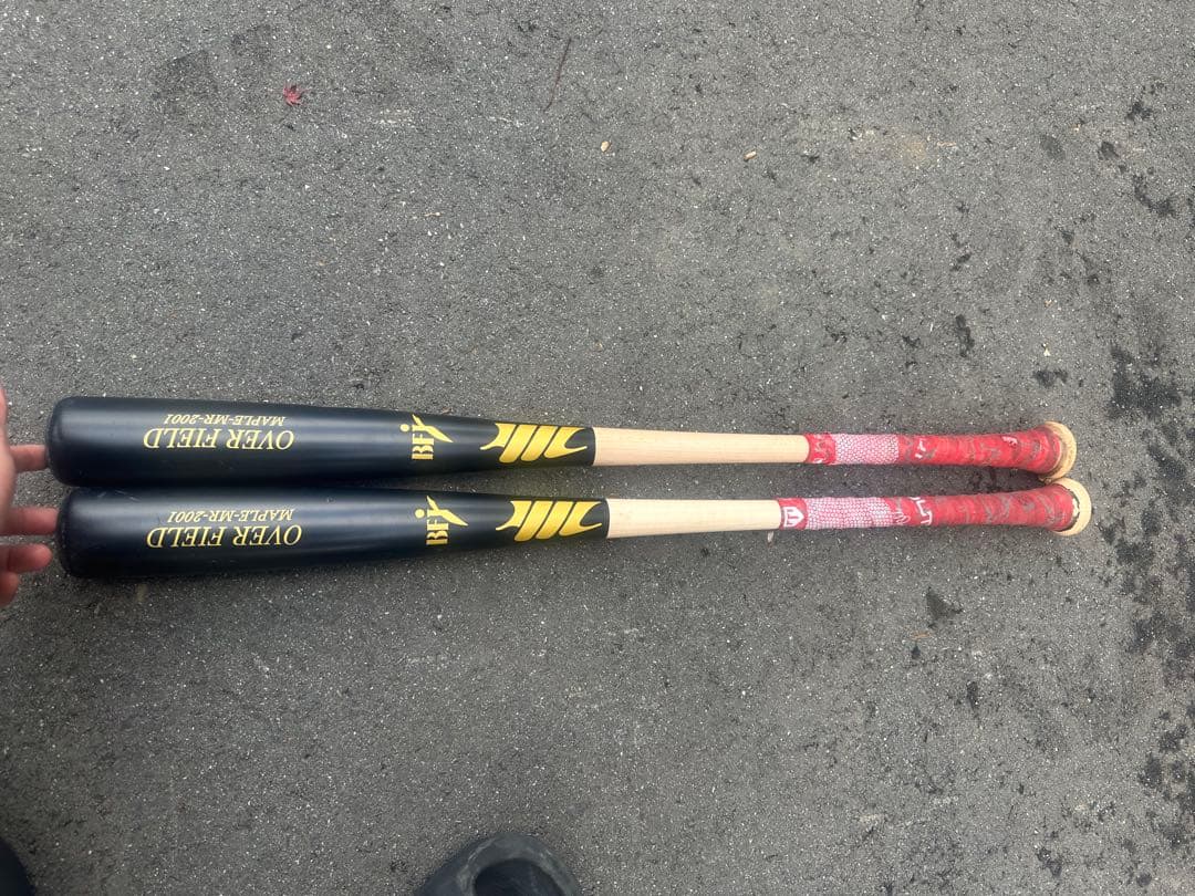 フルオーダー 木製バット 2本セット