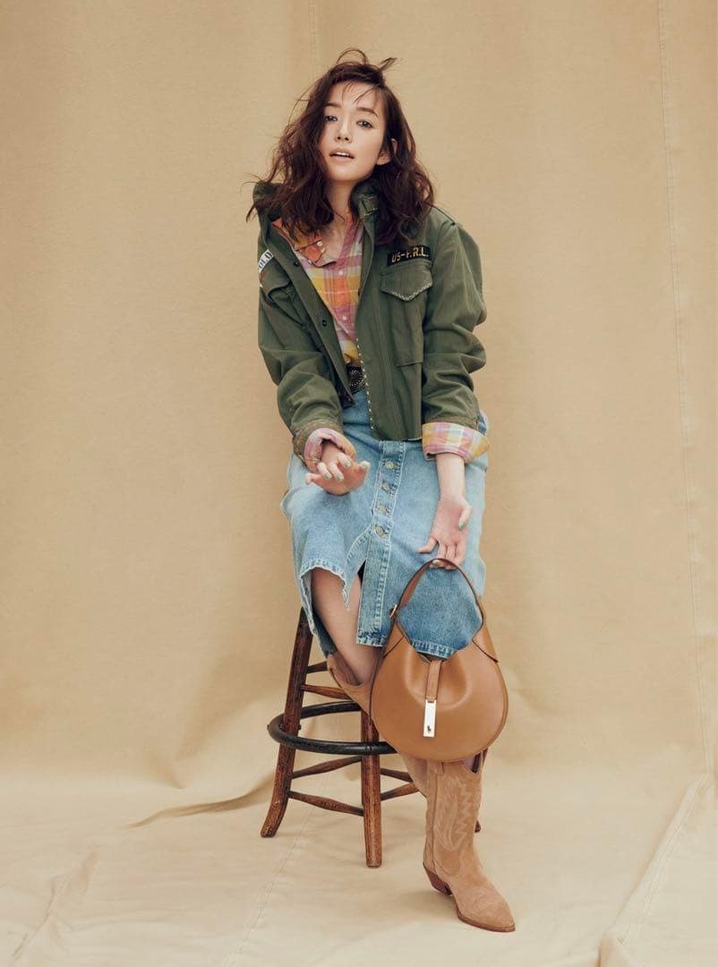 桐谷美玲さん着用‼️【新品タグ付】ラルフローレン　ミリタリージャケット