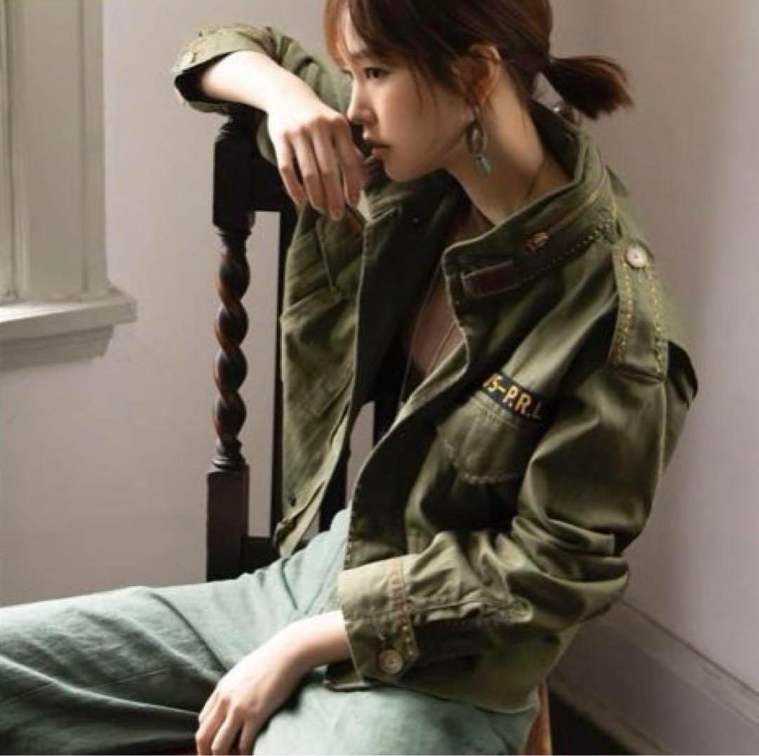 桐谷美玲さん着用‼️【新品タグ付】ラルフローレン　ミリタリージャケット