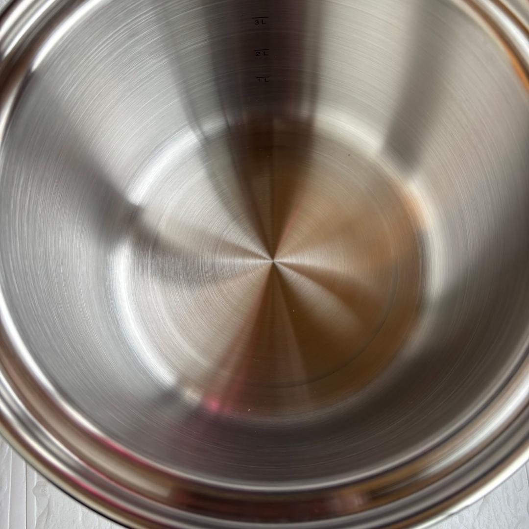 タッパーウェア　レインボークッカープレミアム21㎝寸胴鍋