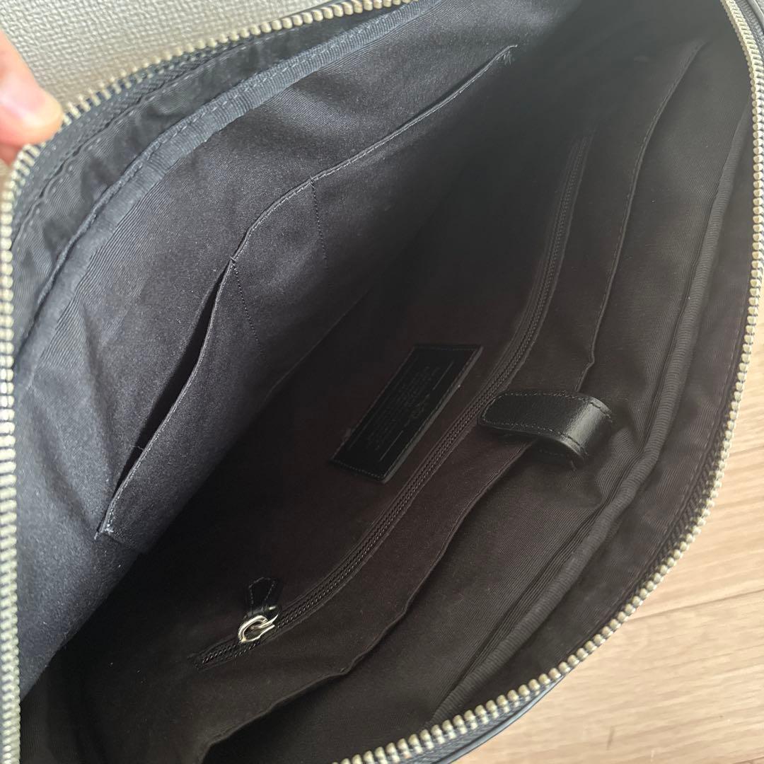 (美品)コーチ　ビジネスバッグ　F54801
