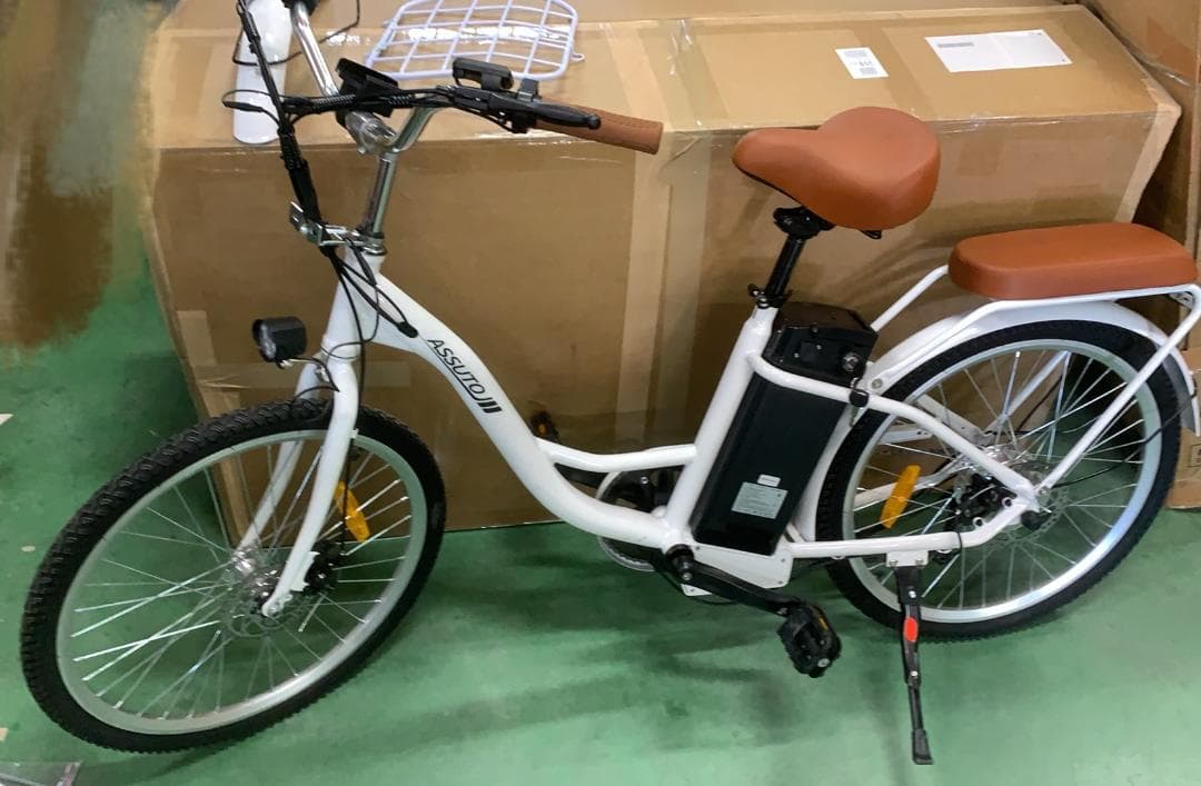 年末セール Assuto 電動アシスト自転車 5段階アシスト シマノ6段変速