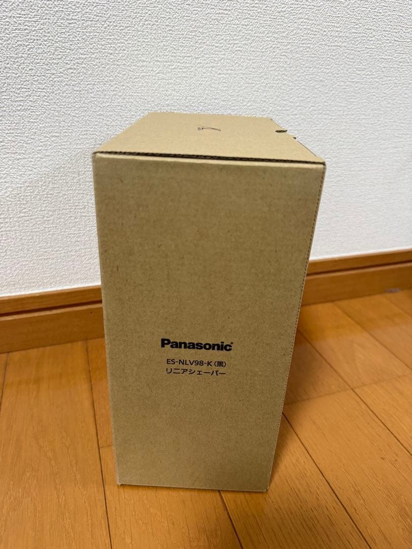 【保証書在中】　Panasonic メンズ電気シェーバー ES-NLV98-K
