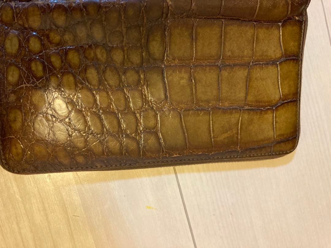 ジ*可様 人*ル様 GUCCI クロコ　長財布