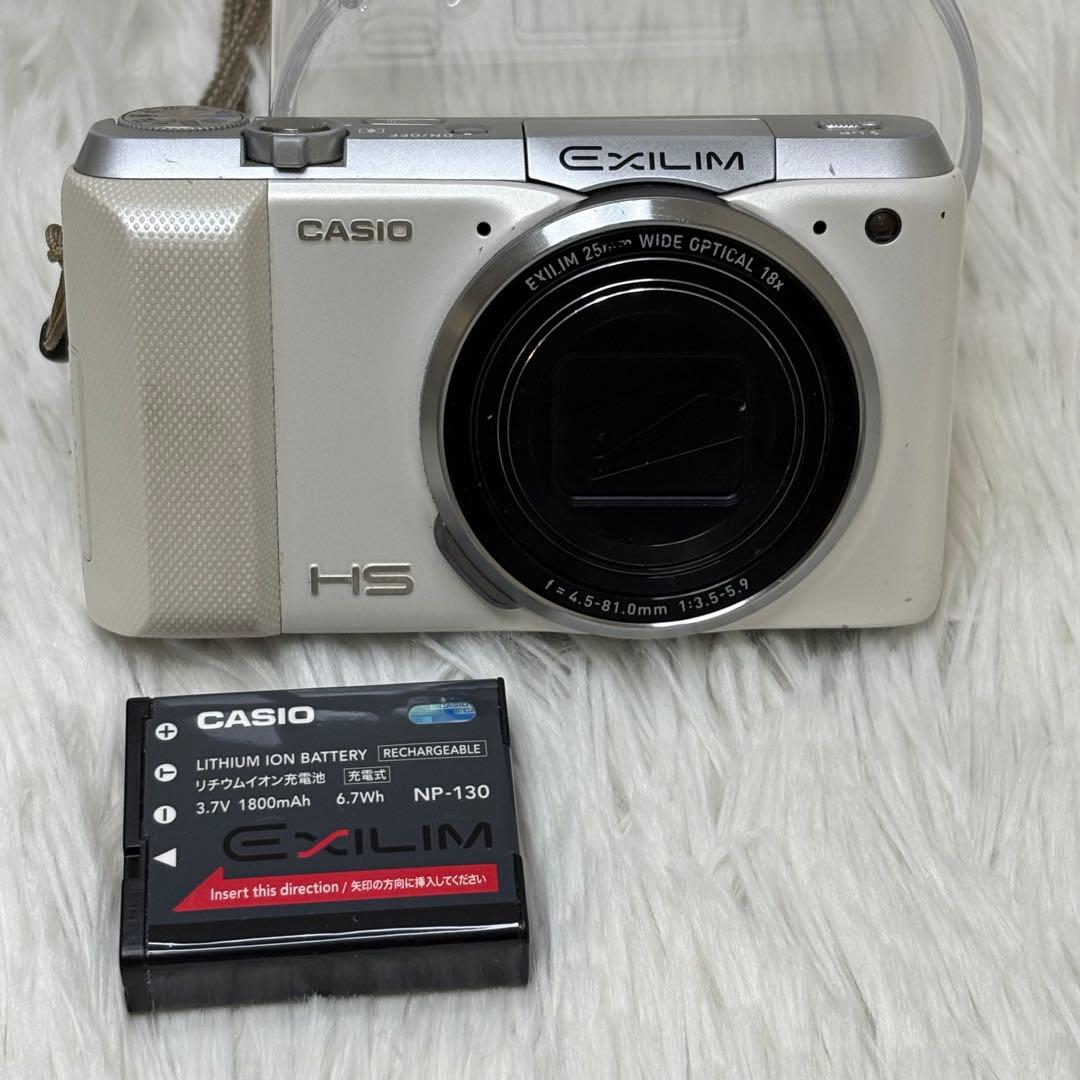 CASIO カメラ　EX-ZR850 ホワイト コンデジ　ジャンク