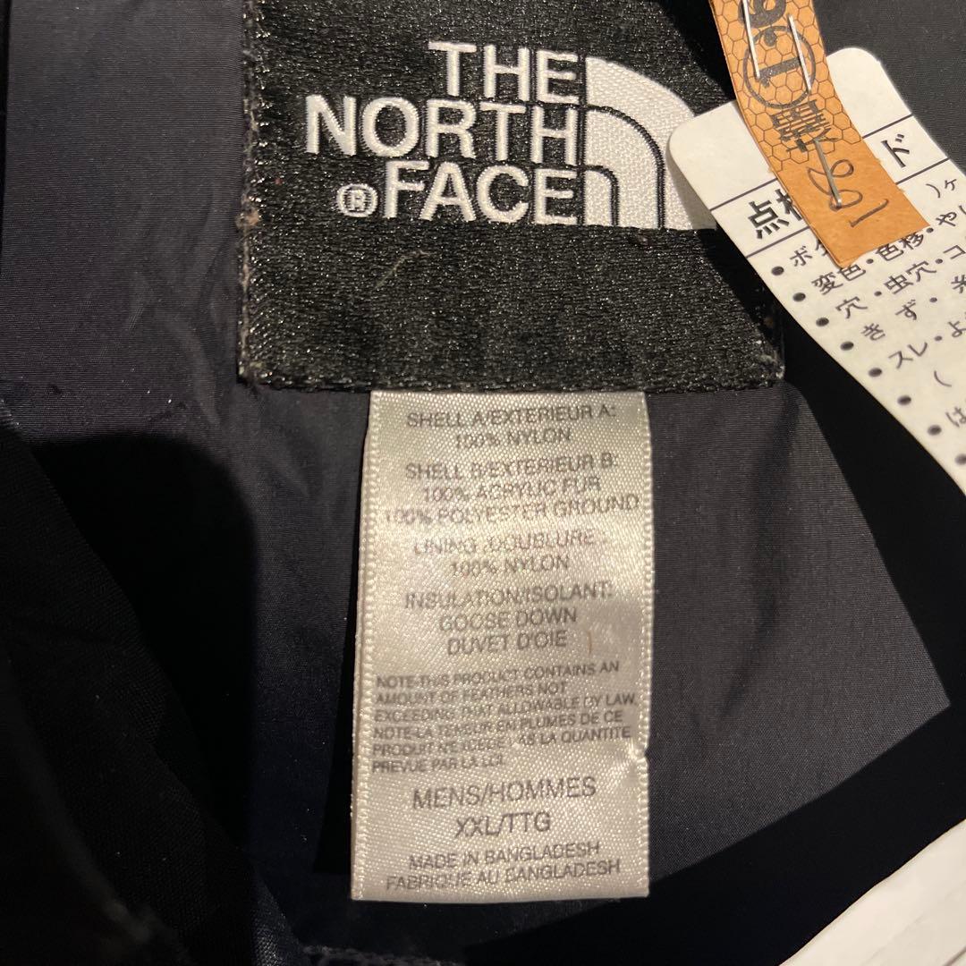 THE NORTH FACE ブラックダウンジャケット XXL マクマードパーカ
