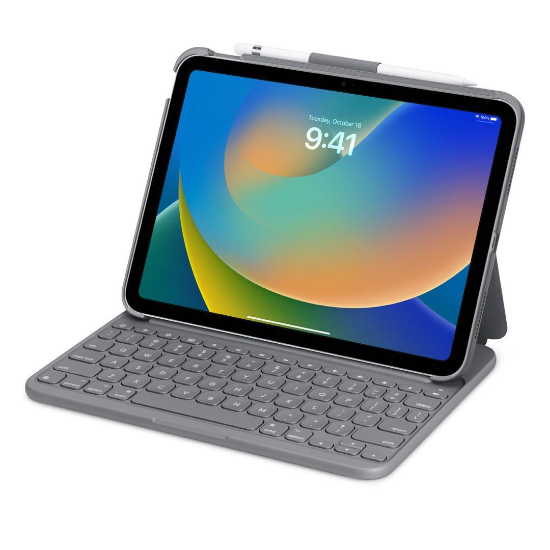iPadアクセサリー Logicool Slim Folio Keyboard for iPad