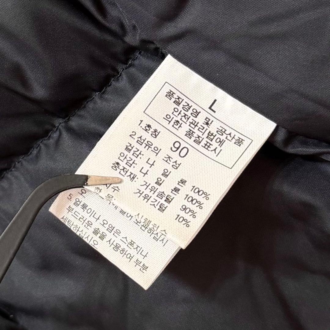 美品 ノースフェイス 700FP ヌプシダウンベスト 黒 レディース L 183