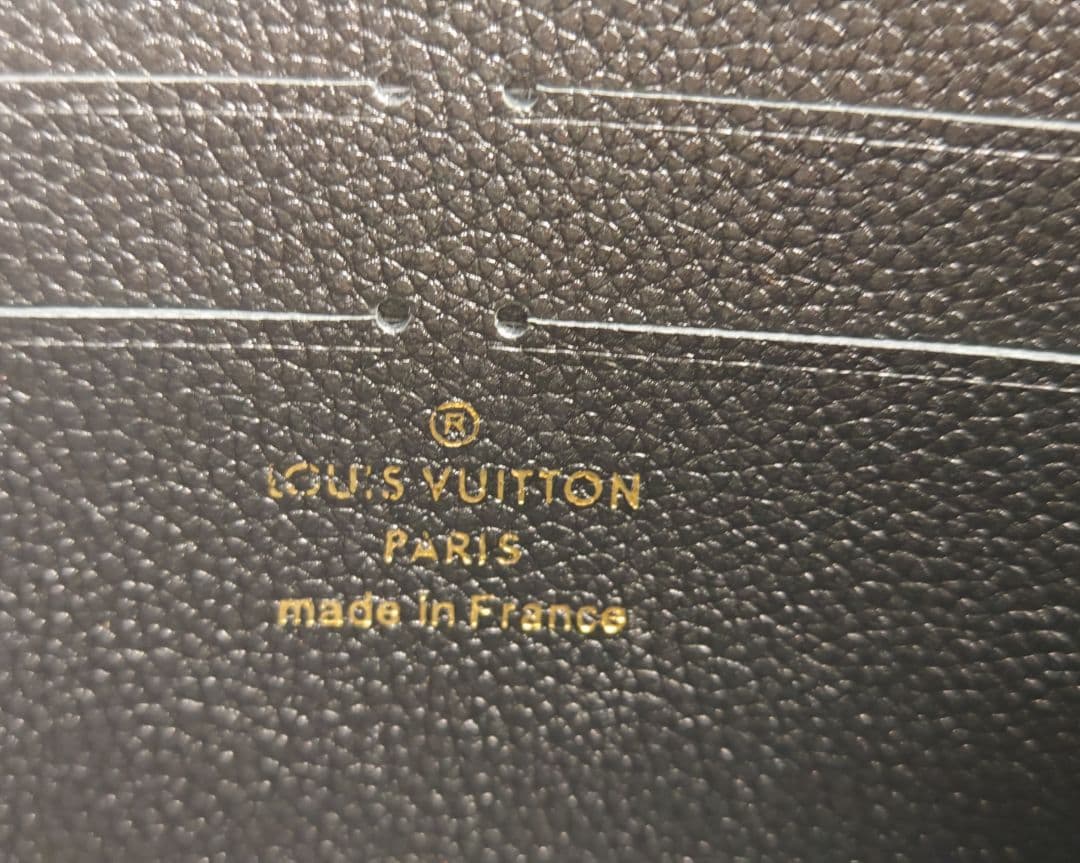 LOUIS VUITTON ジッピーウォレット モノグラムアンプラント 長財布