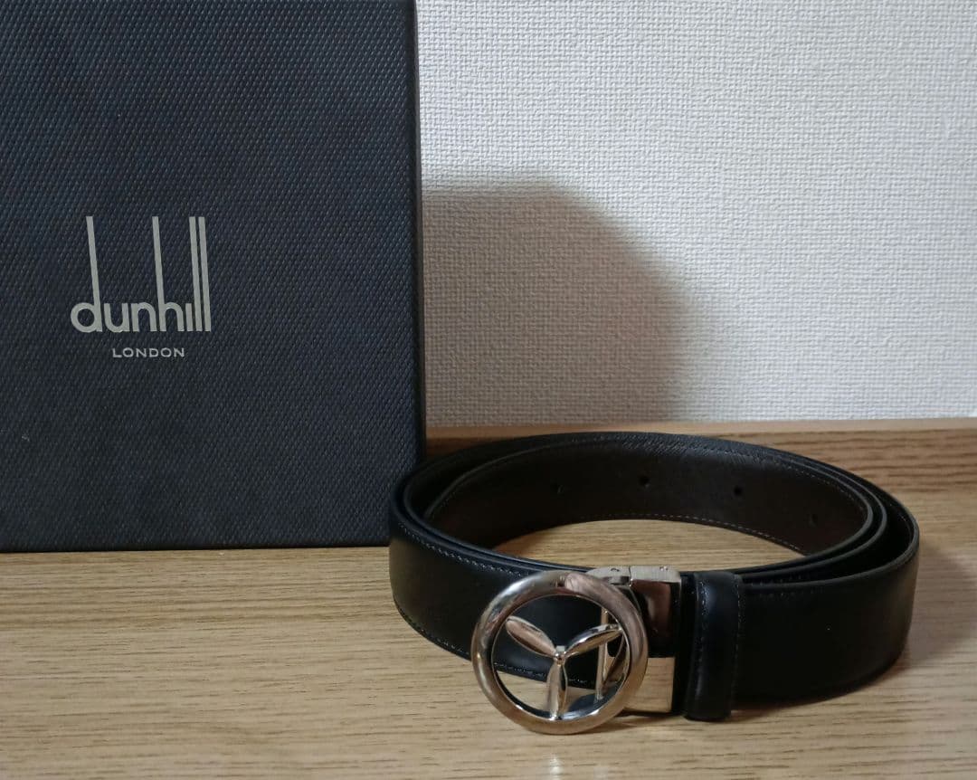 dunhill ダンヒル 本革ベルト イタリア製