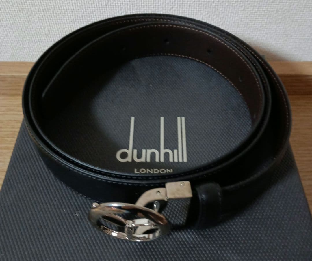 dunhill ダンヒル 本革ベルト イタリア製