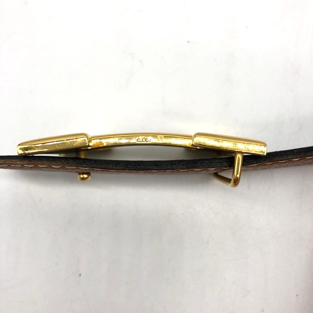 ✨人気✨エルメス ベルト コンスタンス リバーシブル H金具 ゴールド ⬜︎E刻印