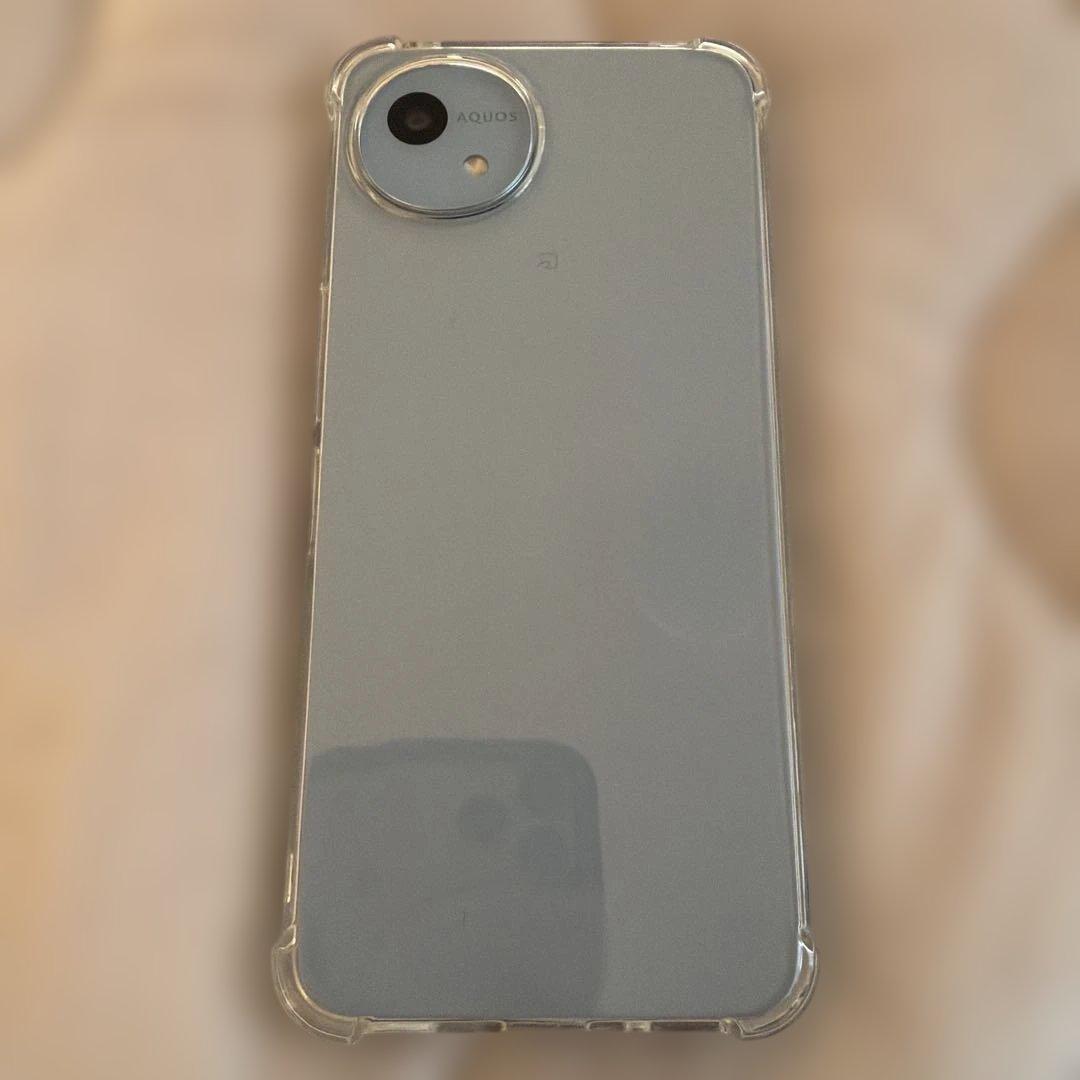 AQUOS wish 4 ライトブルー 本体