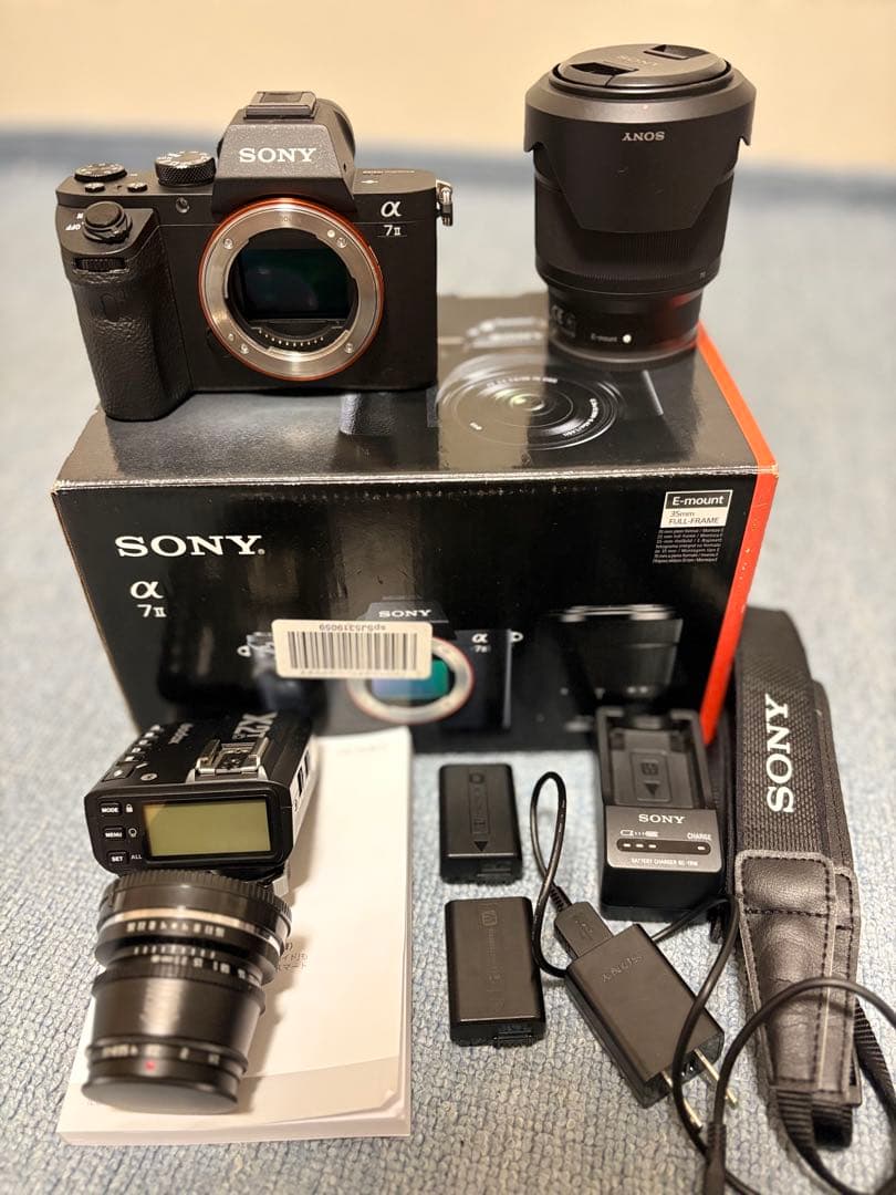 Sony α7 II ミラーレスカメラ レンズ2本セット