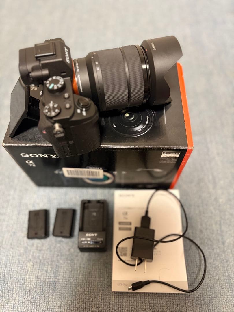 Sony α7 II ミラーレスカメラ レンズ2本セット