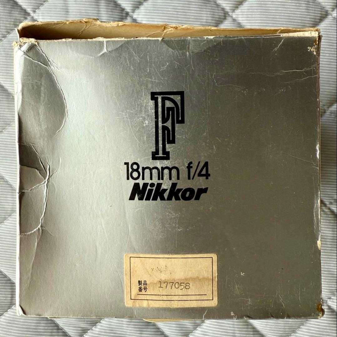 完品フルセット ニッコール Nikkor 18mm f4 超広角レンズ Ai改