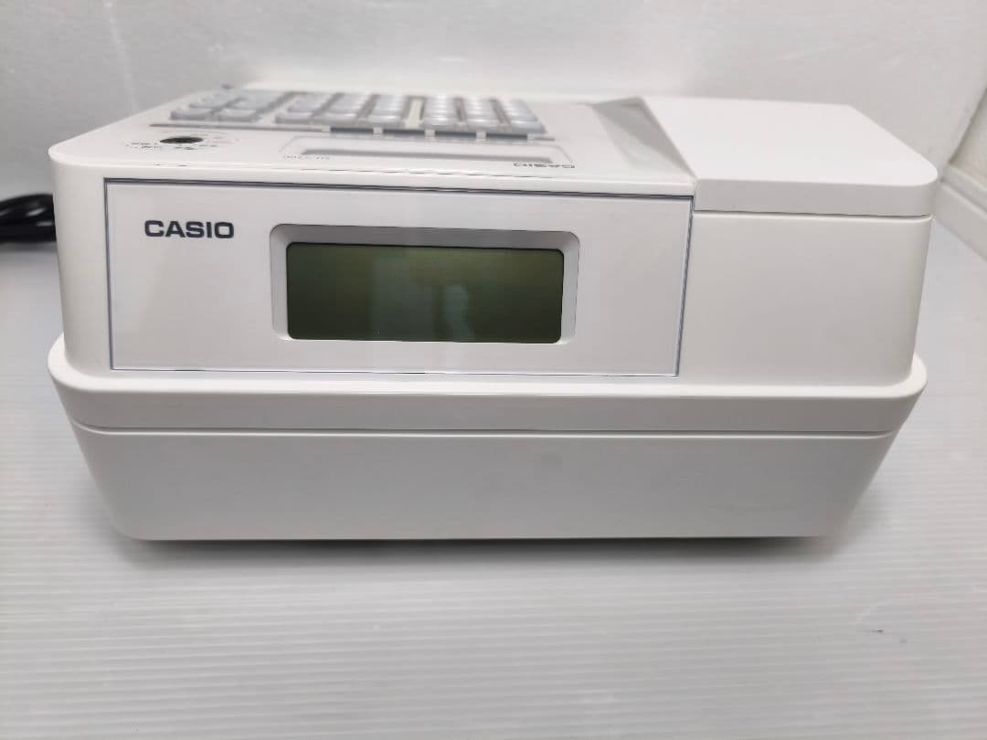 s*y様 新品（展示品）　カシオ　レジスター　SR-S200 - WH