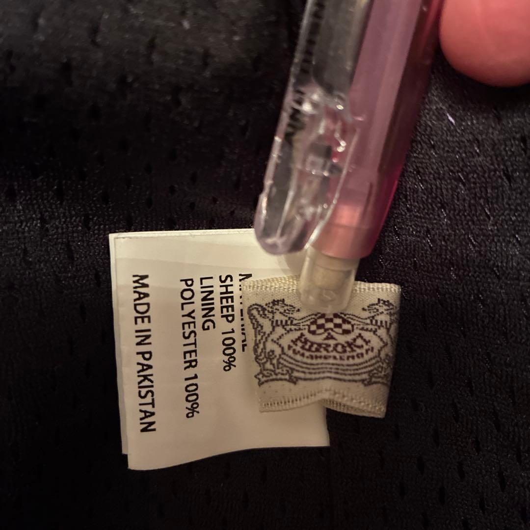 お買い得！美品　ダークグリーン レザージャケット