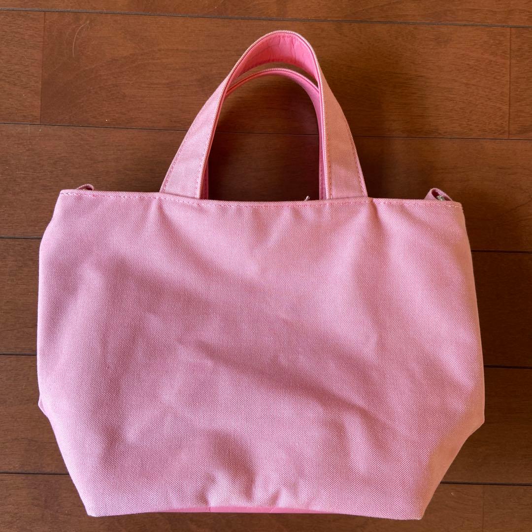 ファミリア　familiar ミニピンクデニムバッグ