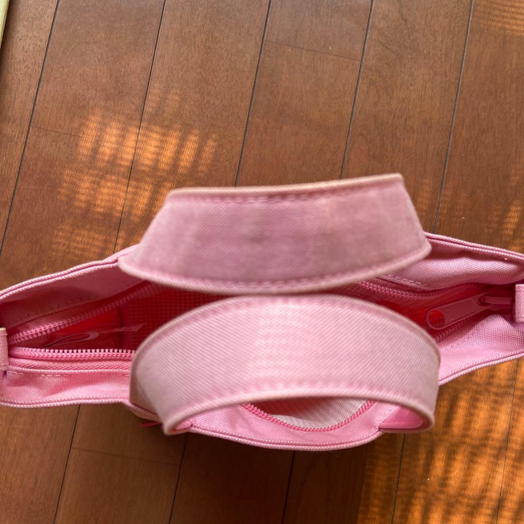 ファミリア　familiar ミニピンクデニムバッグ