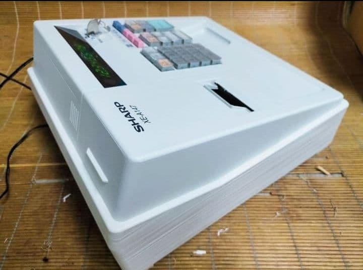 シャープレジスター　XE-A147　PC連携売上管理フル設定無料　000662