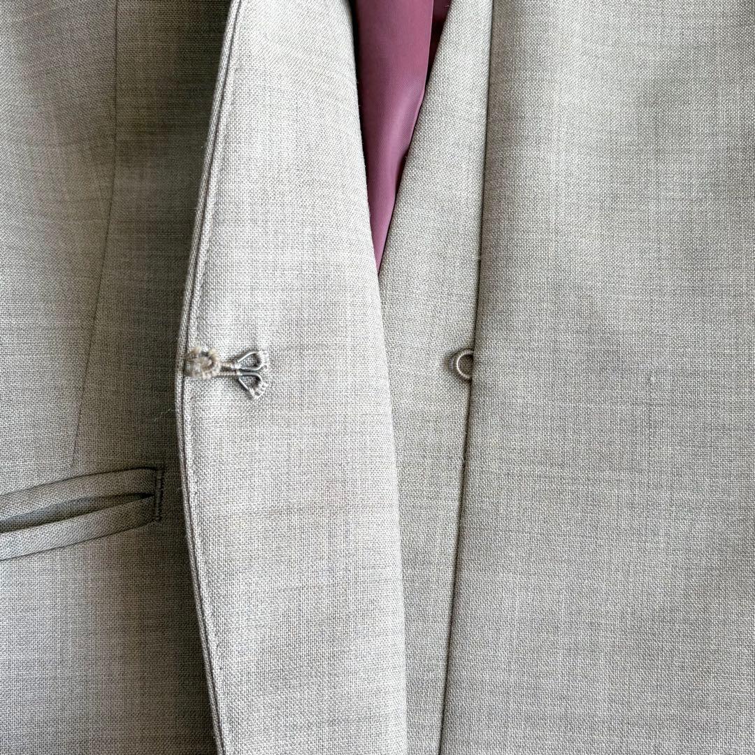 美品✨グリーンレーベルリラクシング カチリラ パンツスーツ 茶 38