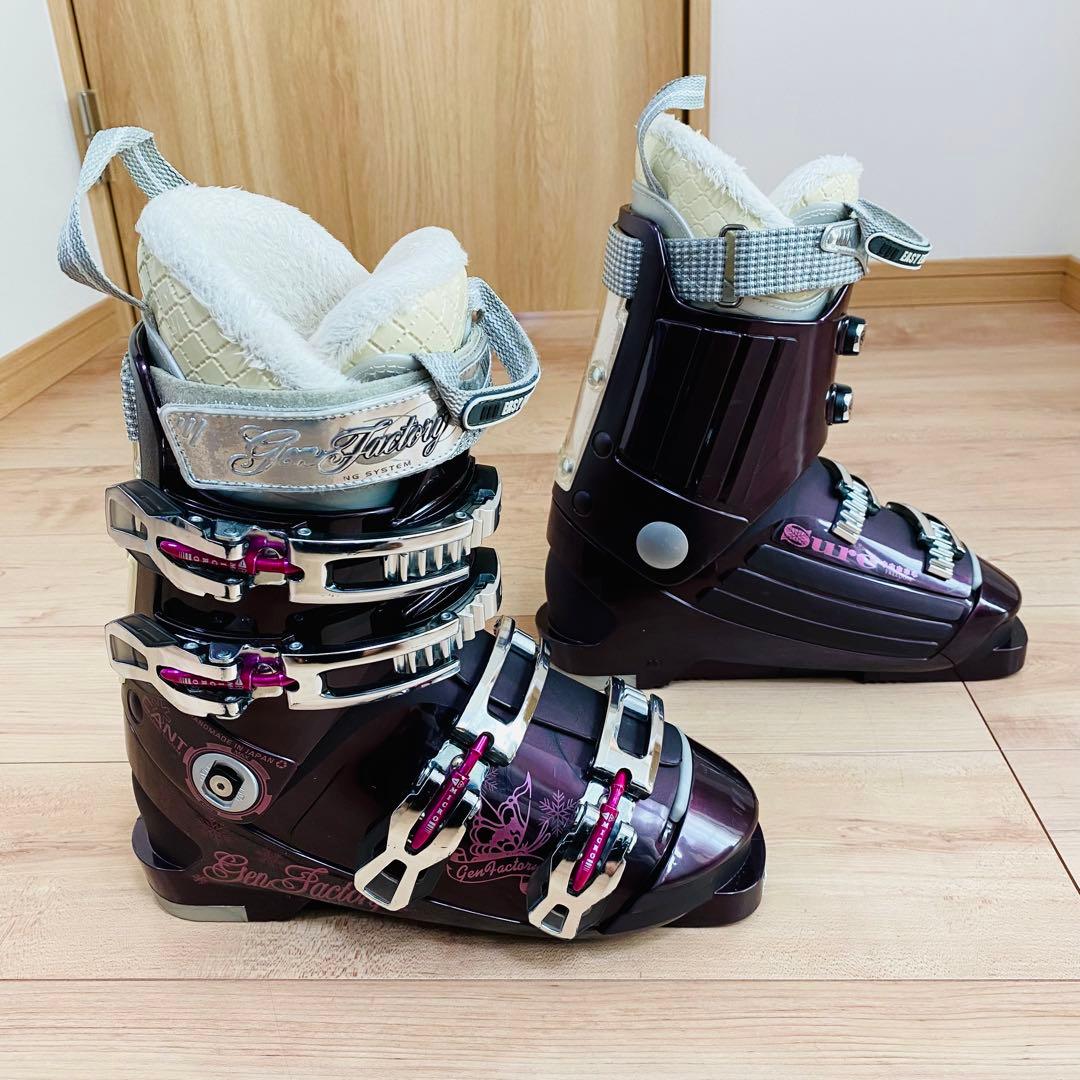 ★良品★GEN FACTORY SURE FREEDOM 24cm スキーブーツ