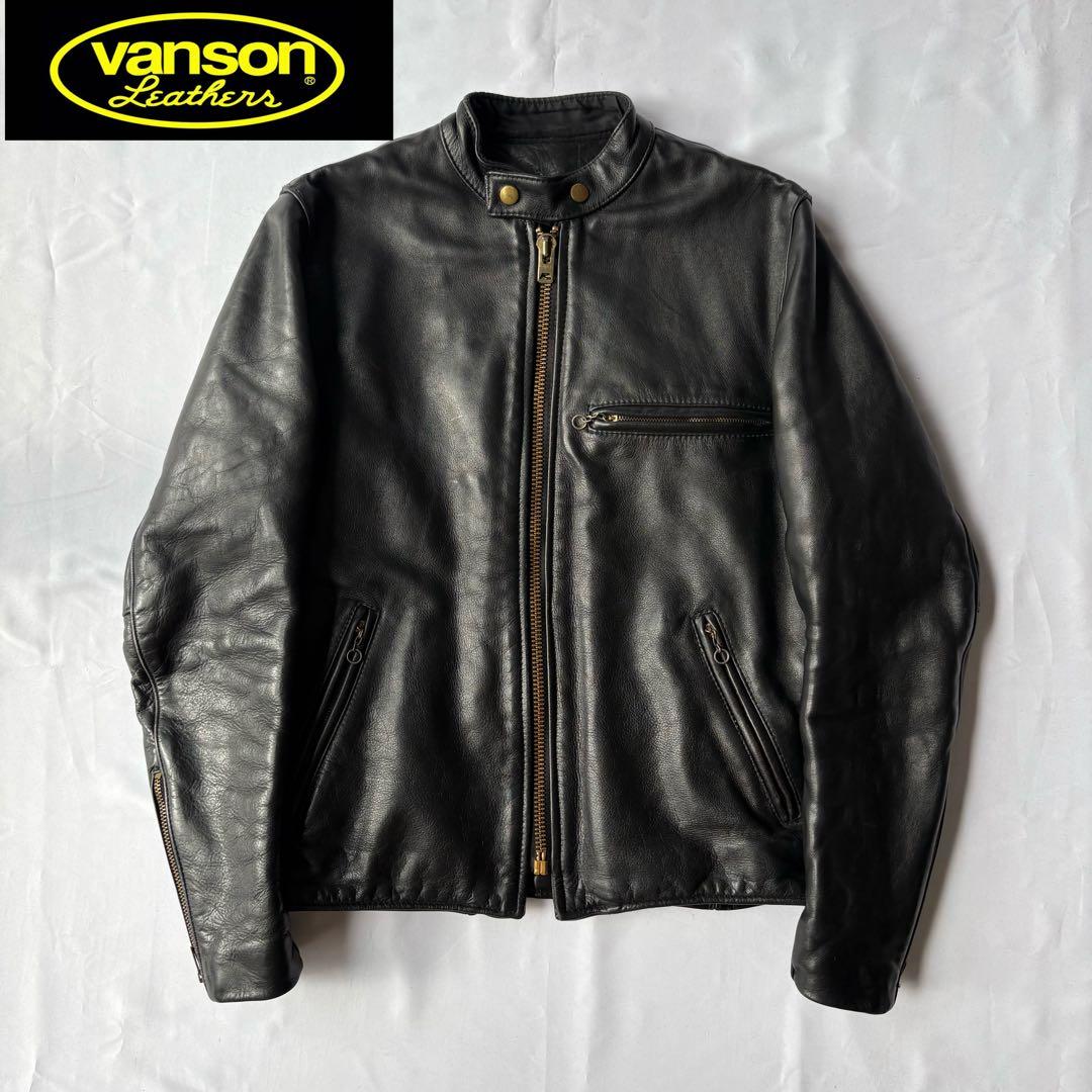 80’s VANSON MODEL B シングルライダース ヴィンテージ タロン