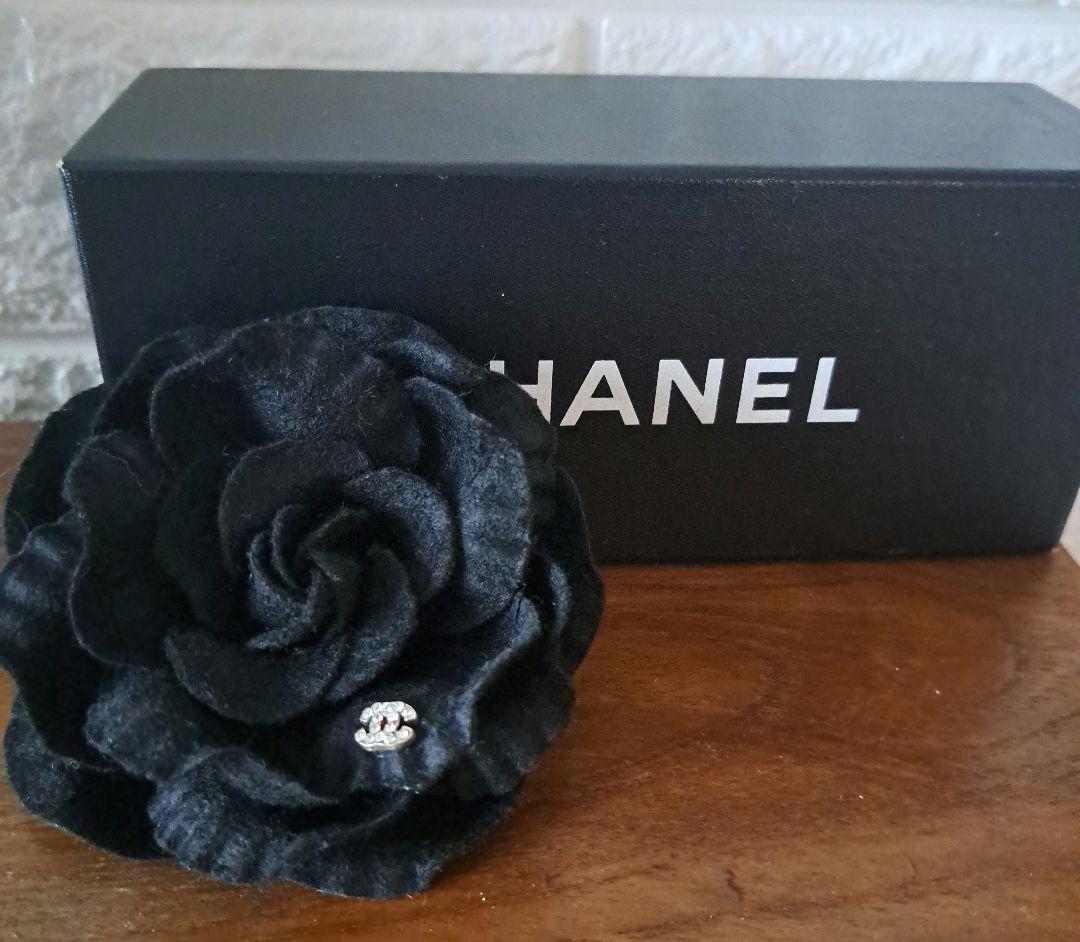 CHANEL シャネル　ブローチ　コサージュ　ノベルティ　ヘアクリップ