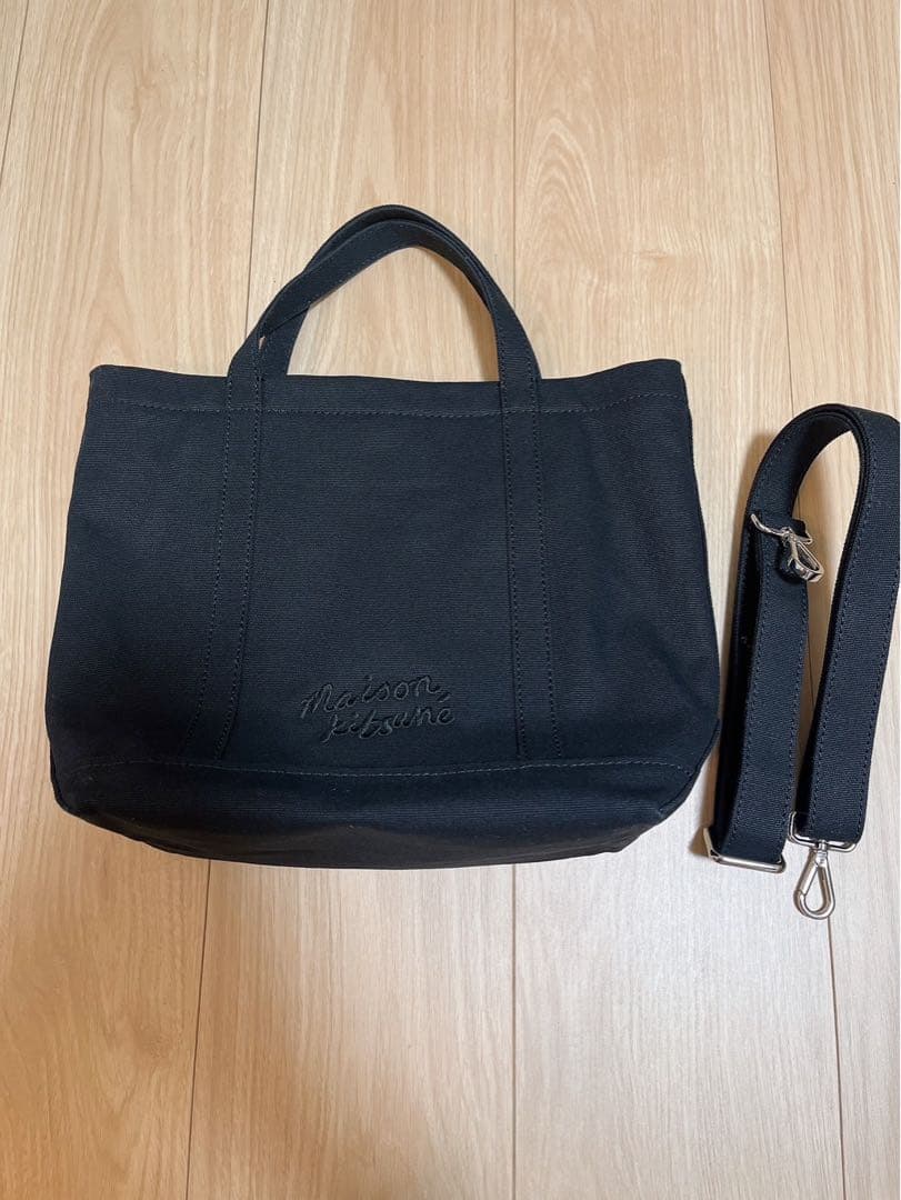 メゾンキツネ　フォックスヘッド スモール トートバッグ　ハンドバッグ