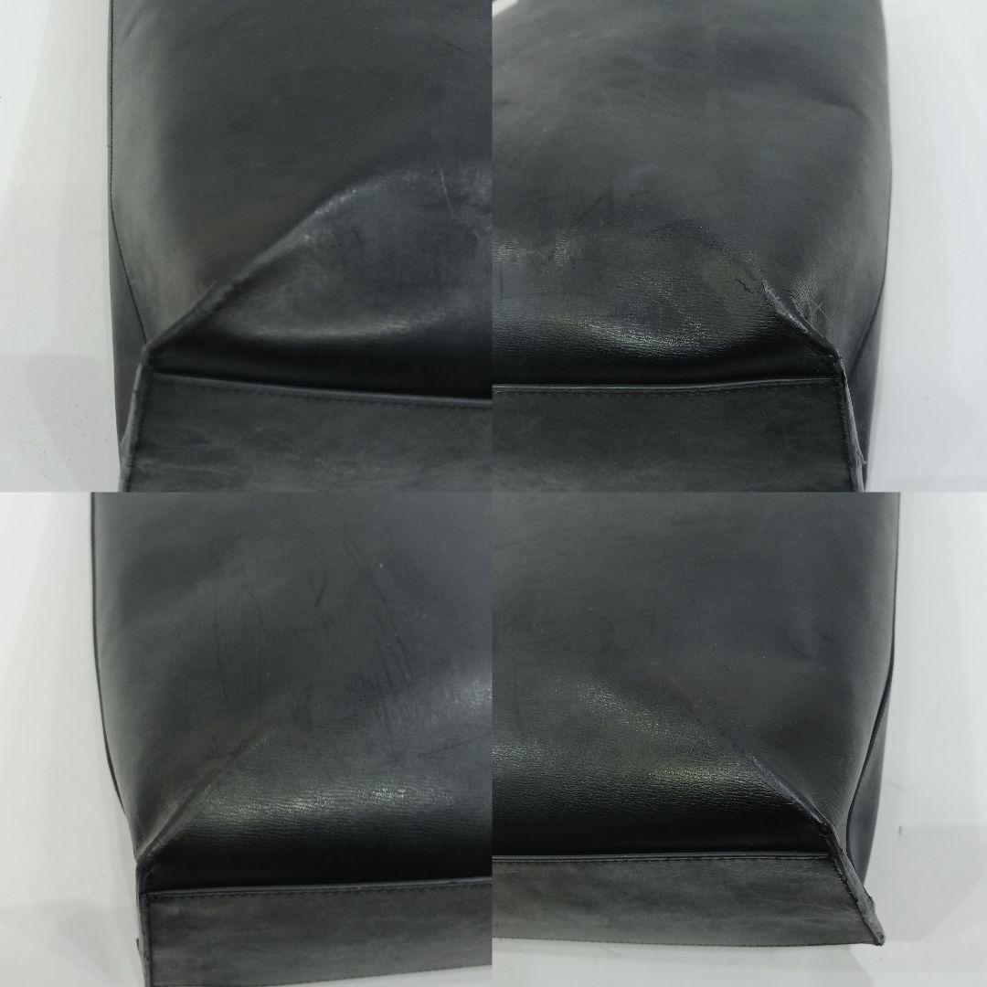 サンローラン トートバッグ レザー 大容量 肩掛け ブラック